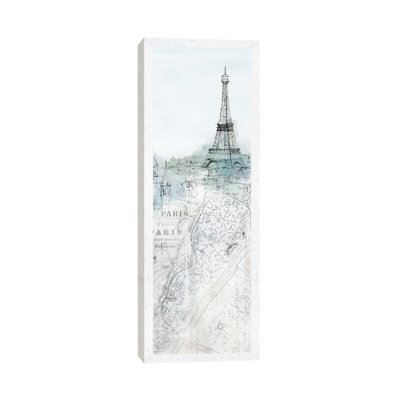 Soir De Paris II 1 Piece Panoramic Wall Art on Canvas
