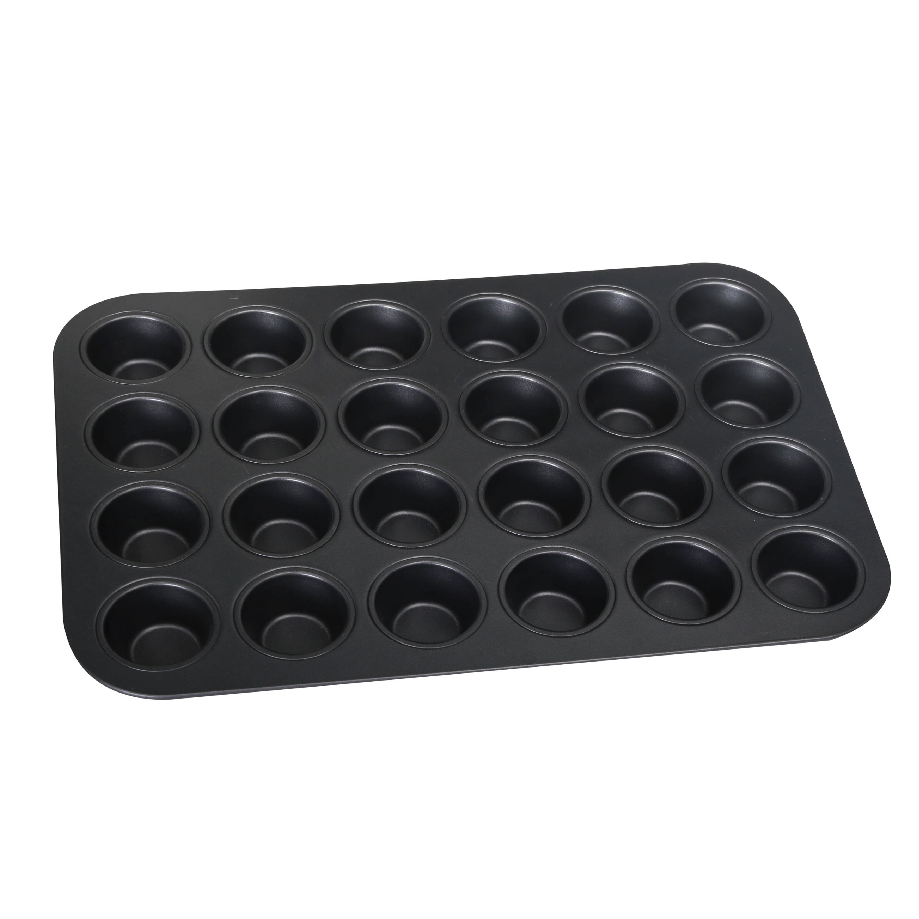 Non-stick Silicone Mini Muffin And Cupcake Pan 24 Cup Bpa Free