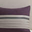 Ensemble d'édredon en faux suède 7 pièces 7 pièces Red Cal King-119744428-119744432