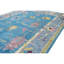 Tapis bleu noué à la main de haute qualité