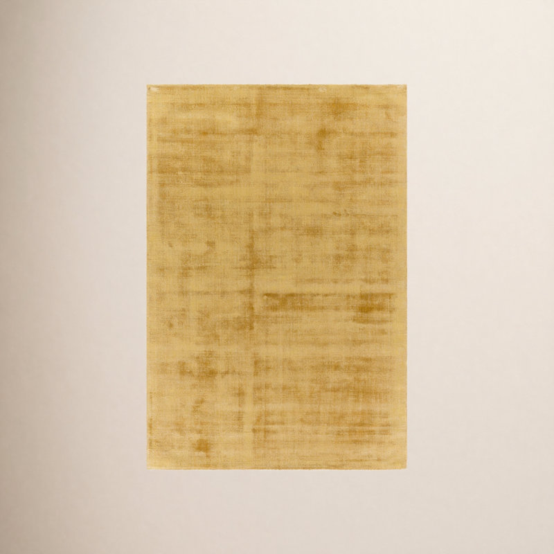 Fennel Hand Loomed Viscose Indoor Rug, Rectangle 8' x 10'