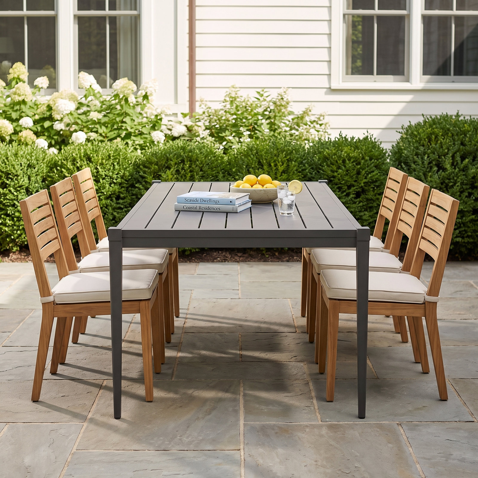 84'' Aluminum Outdoor Dining Table