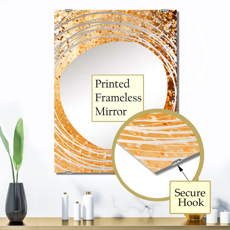 Miroir mural Halani, 32 po x 24 po