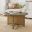 Table basse en rotin et bois Aylen