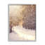 Conception d'art sur toile Stupell Industries Snowy Winter Path par Leah Straatsma-91308159
