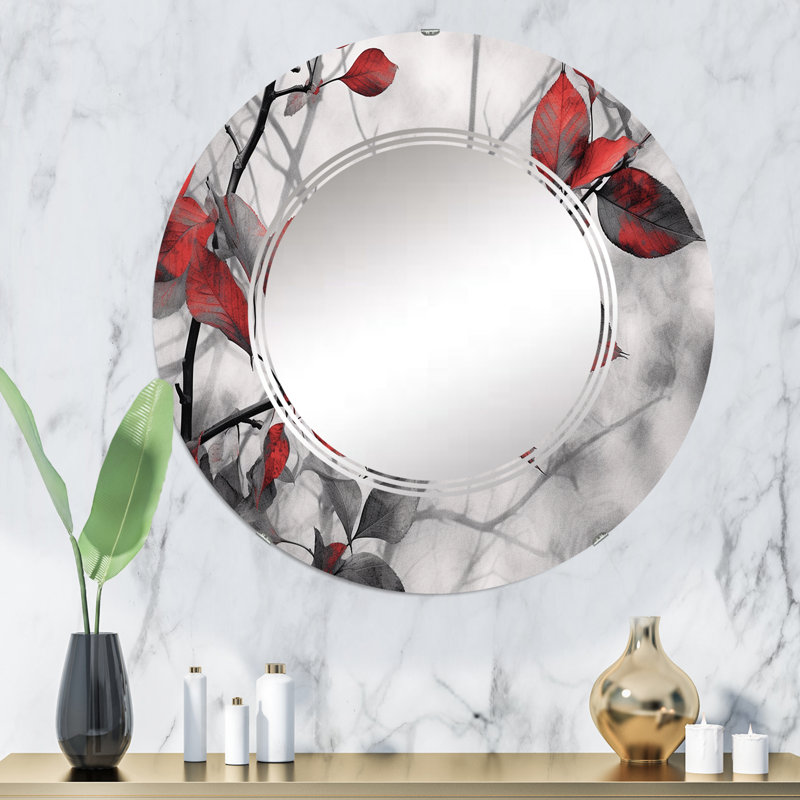 Miroir mural Wendee, 32 po x 32 po