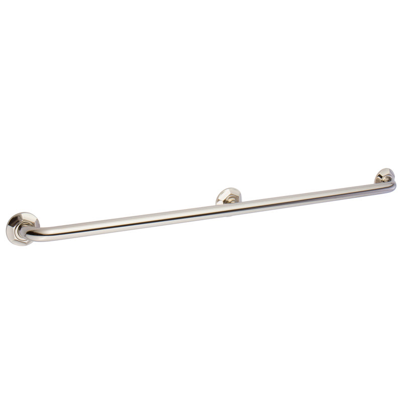 Empire Grab Bar, Polished Nickel, 42" W