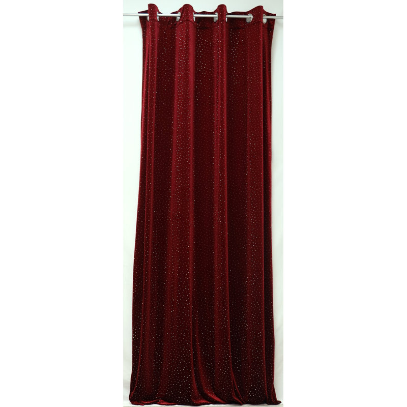 (54 x 63 po) Anneau de velours - rouge / losange, Rouge, 54 x 63 po