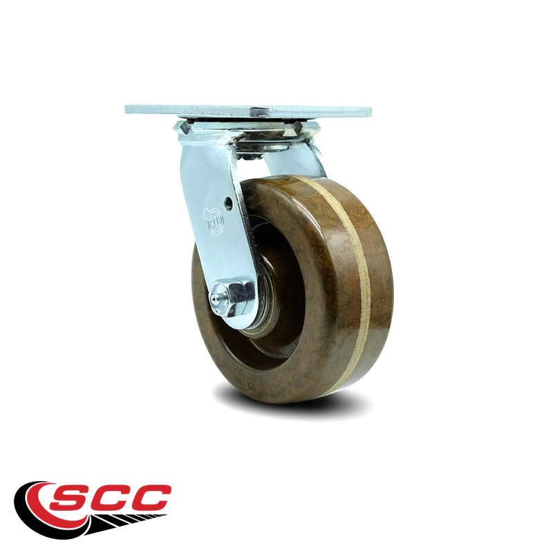 Phenolic Caster with Roller Bearing