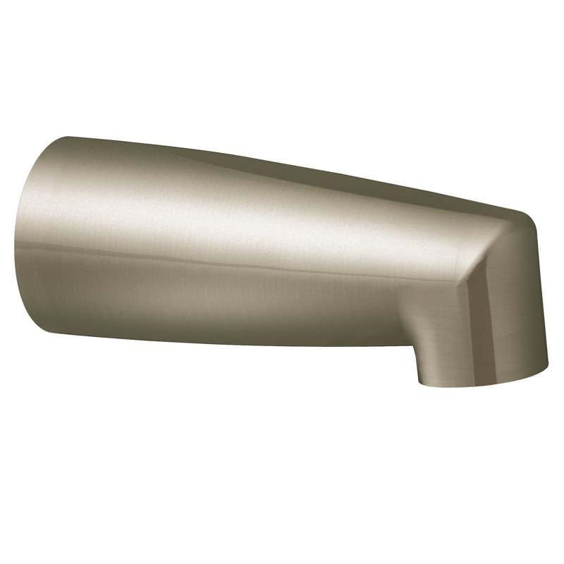 Garniture de poignée de robinet de baignoire mural Moen®, Nickel brossé, Connection CC