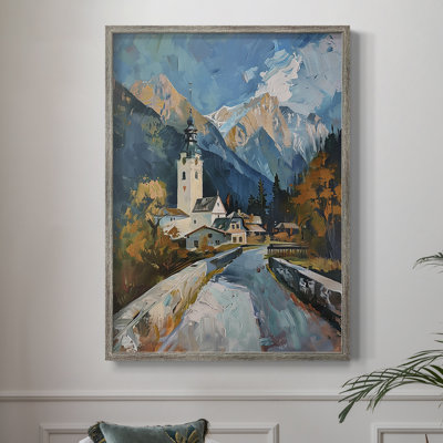 LANDSCAPES Series CDII, reproduction encadrée - bois massif