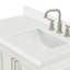 Meuble-lavabo simple avec plateau Abshire 37-93359411