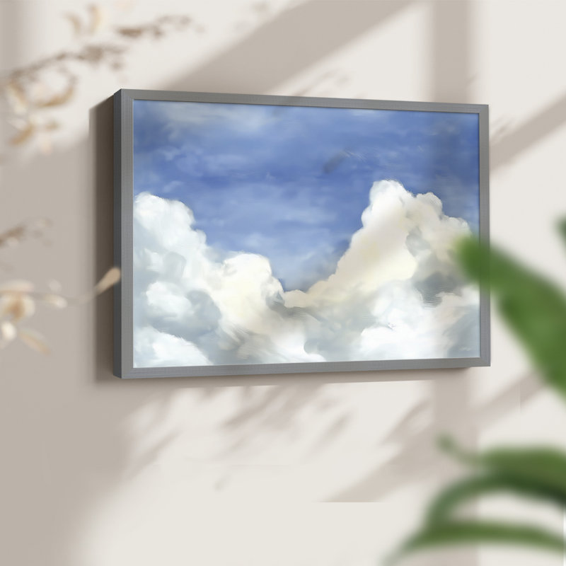 «Landscape Series-I», reproduction encadrée, H 22 po x l 28 po, Gris