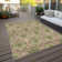 Cederick Washable Damask Indoor / Outdoor Rug