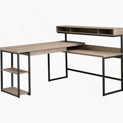 Bureau d'écriture, bureau en L pour la maison, bureau