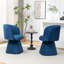 Chaise rembourrée pivotante en velours Dantzler-1966709623