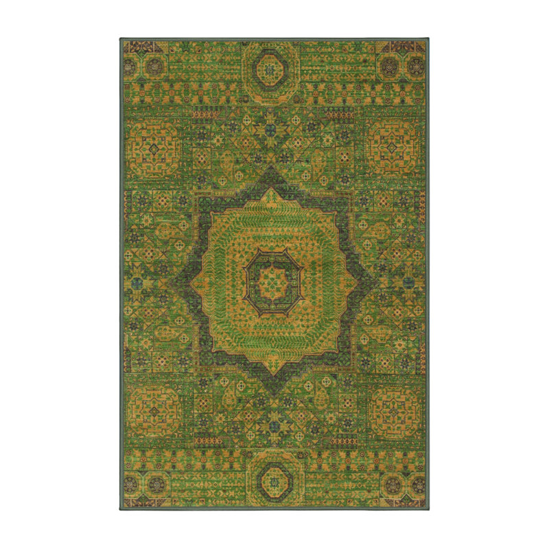 Abstract Indoor Rug, Rectangle 8' x 12'
