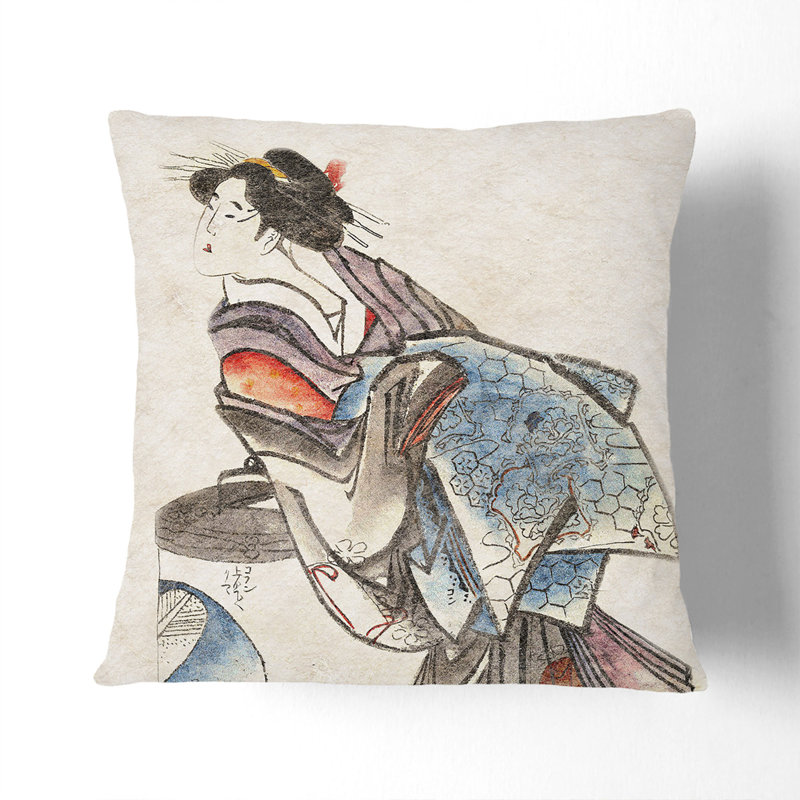 Square Cushion, 40cm H x 40cm W x 15cm D, Stone