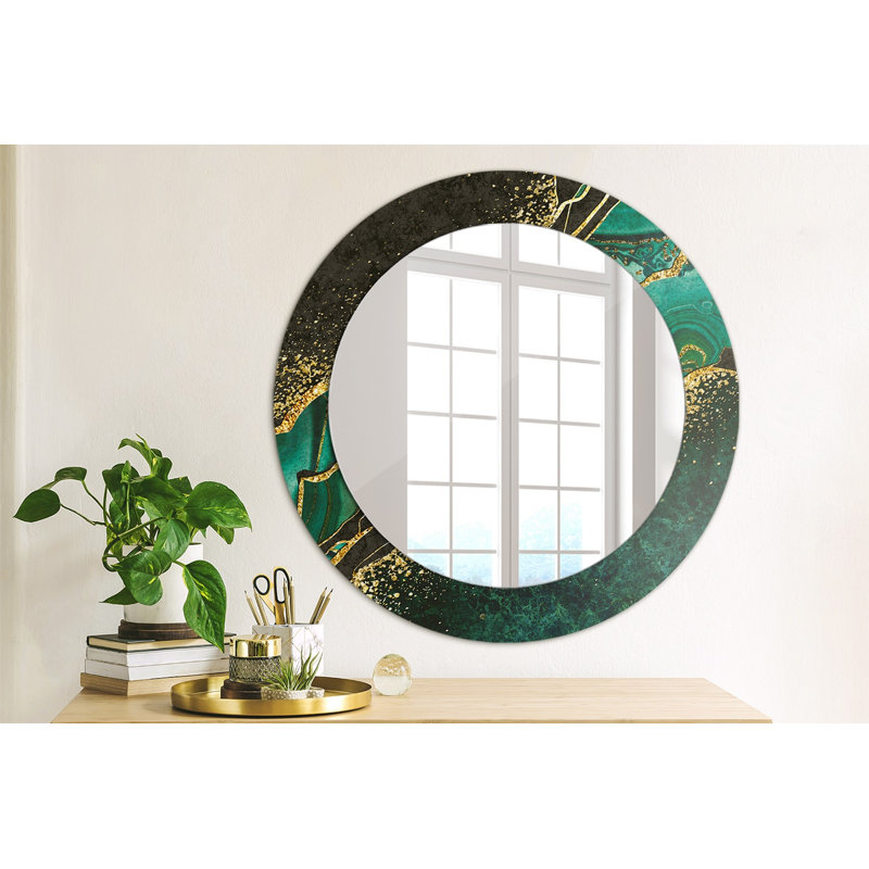 Huldar Glass Flat Wall Mirror