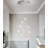 10-light High Ceiling Chandelier With Crystal Drops
