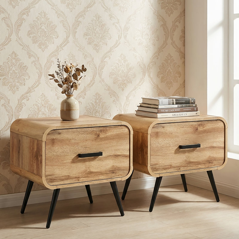 Table de bout / table d'appoint 1 tiroir Baulch