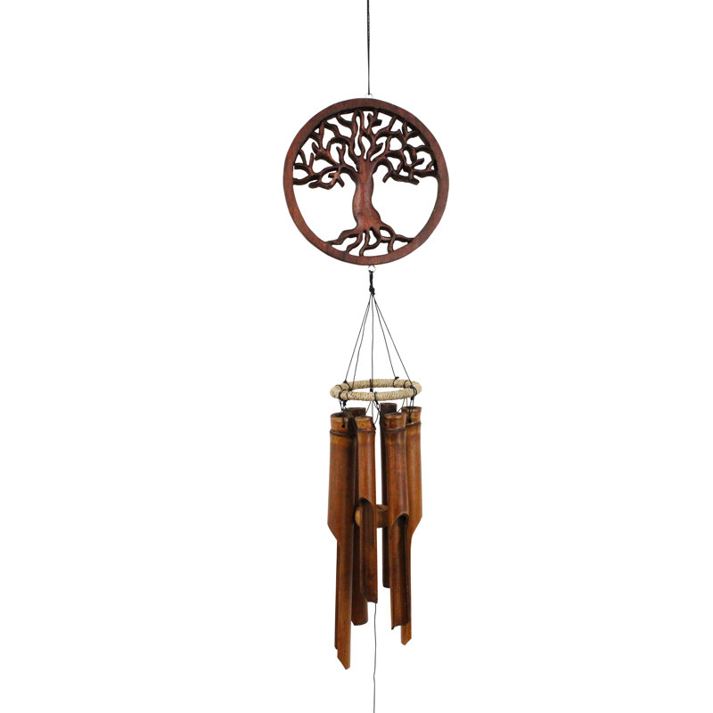Carillon à vent en bambou tree of life Whitsett