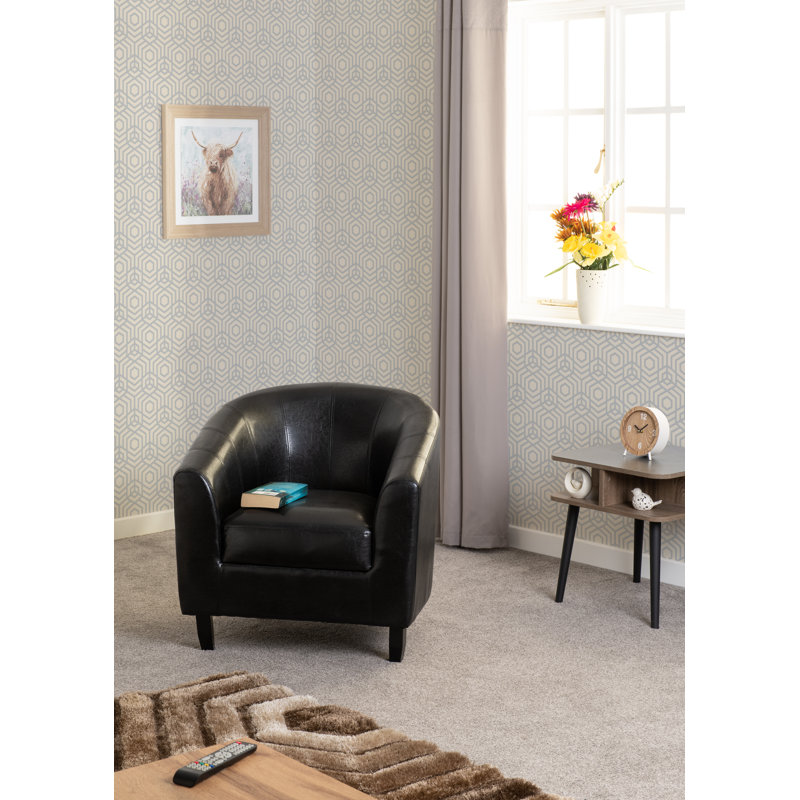 Clopton Tub Chair, Black