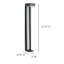 Sentry Modern 60 Lumens Solar Outdoor LED Landscape Pathway Light - 2 Pack-88409106