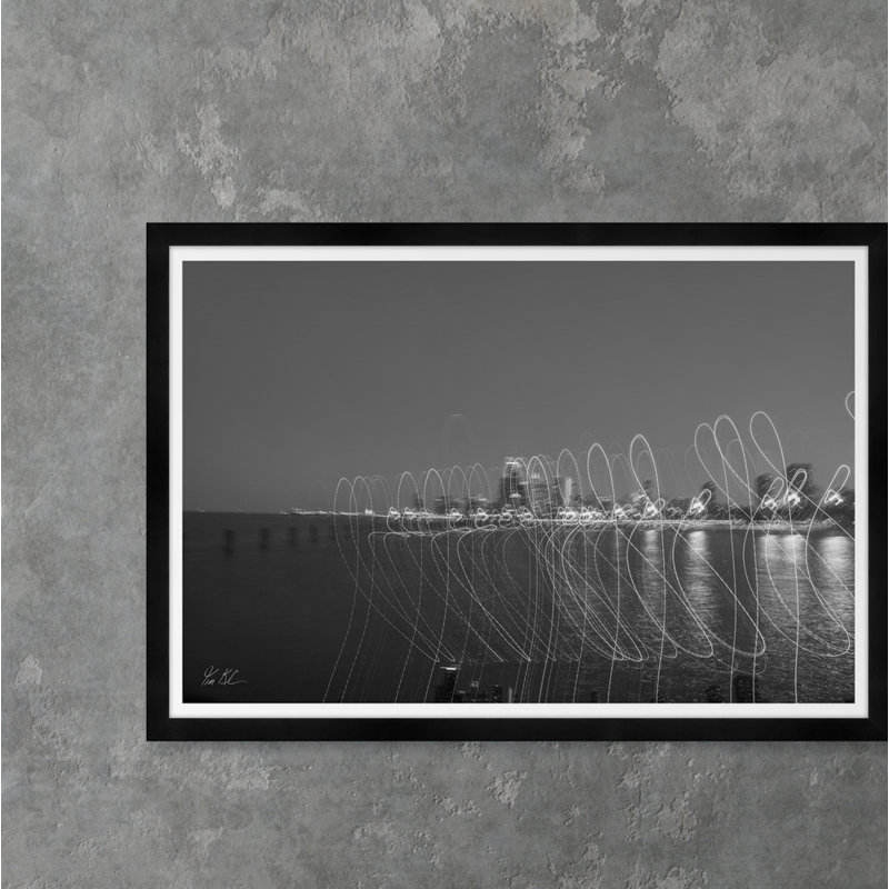Chicago Swirl - Photographie avec cadre photo