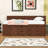 Wood Daybed with Pull-Out Drawers and Shelves-1014668553-1014668552