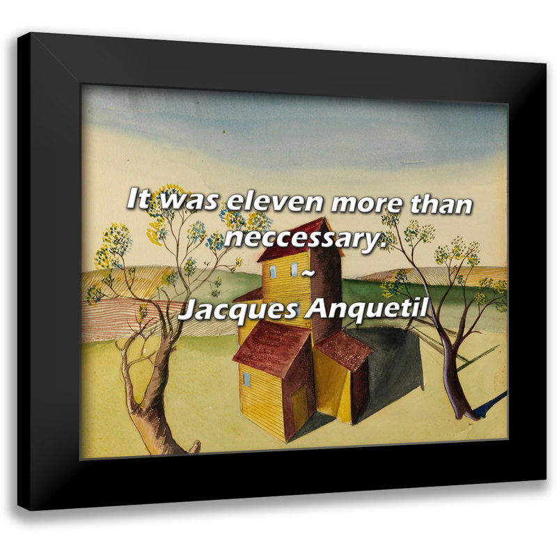 Citation de Jacques Anquetil: Il était onze de plus que nécessaire.