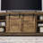 Modway Cheshire 70-inch Rustic Sliding Door Buffet Table Sideboard