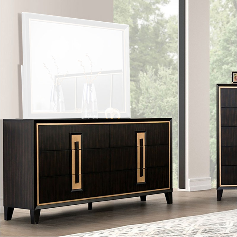 Commode 6 tiroirs Aronne