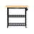 Janxiel 40'' Wide Prep Table with Drawer-392351821