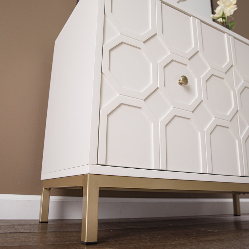 Claverton Down Accent Cabinet, White