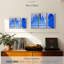 Architecture «Chefchaouen Blue City Wall Art» sur toile-99188261