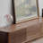 Nordic simple design sense solid wood TV cabinet