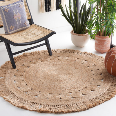 Tapis naturel en fibre naturelle Cansel 175