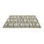 Static Geometric Area Rug in Green/Ivory-75498541
