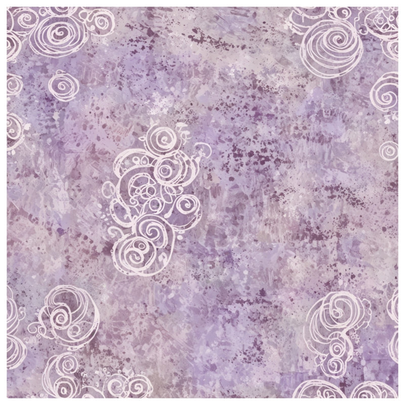 Coussins décoratifs à double face mauve, 18 x 18 pouces