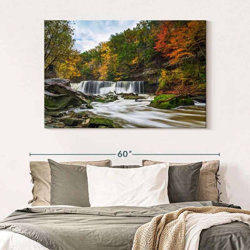 Cascades d'Alvord Tinker Creek, H 34 po x l 51 po