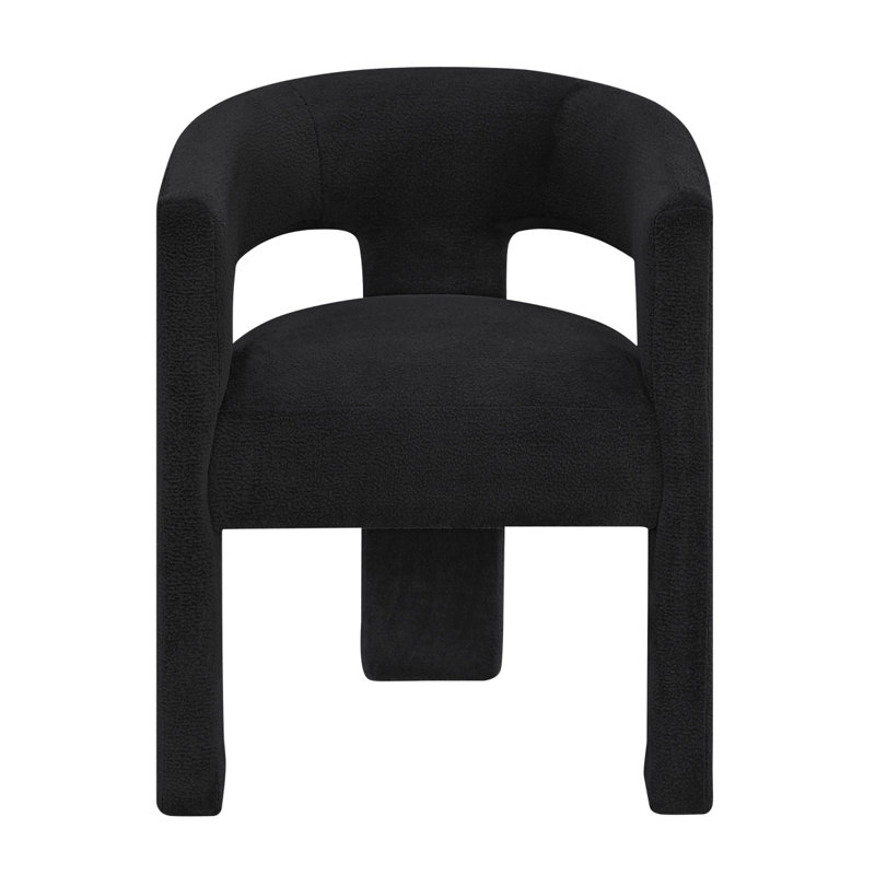 Chaise d'appoint noire Marais