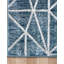 Tapis géométrique bleu / gris Jantsen-512468436