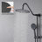 Shower System with Rain Shower Head and Handheld Shower