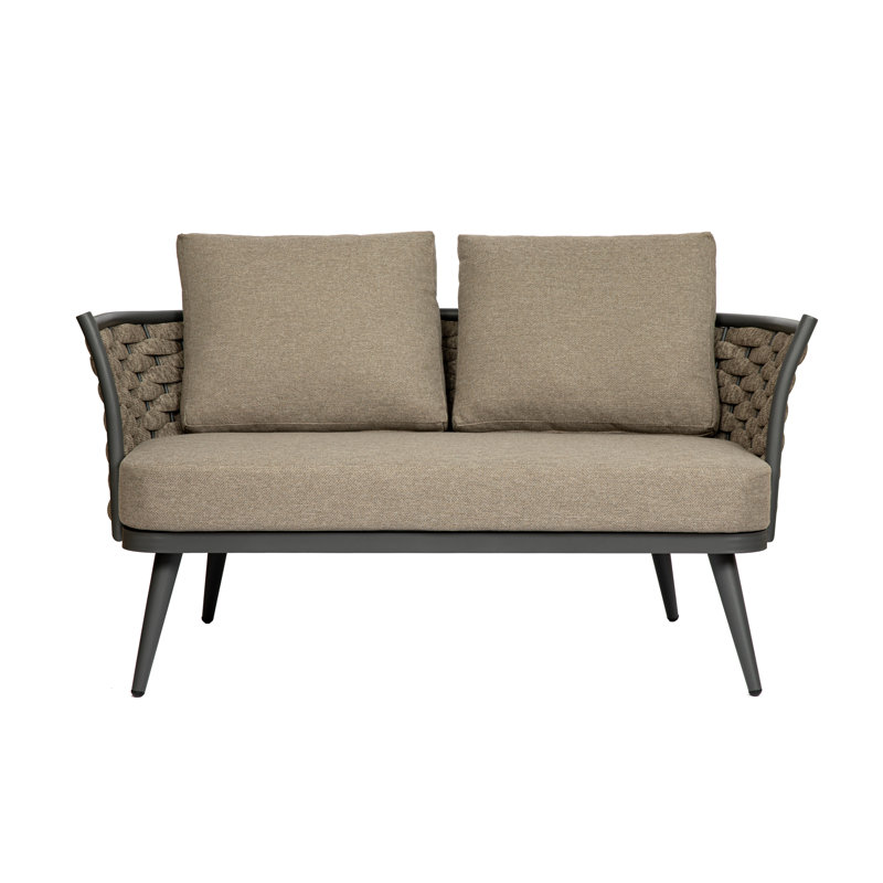 Juwuan Fabric 55.52'' Reception Loveseat