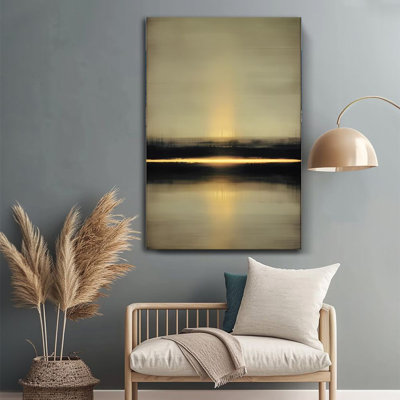 1Pc Framed Canvas Mark Rothko Abstract Wall Art 24x36 inches Large Modern Home Decor Print for Home, living Room, Bedroom