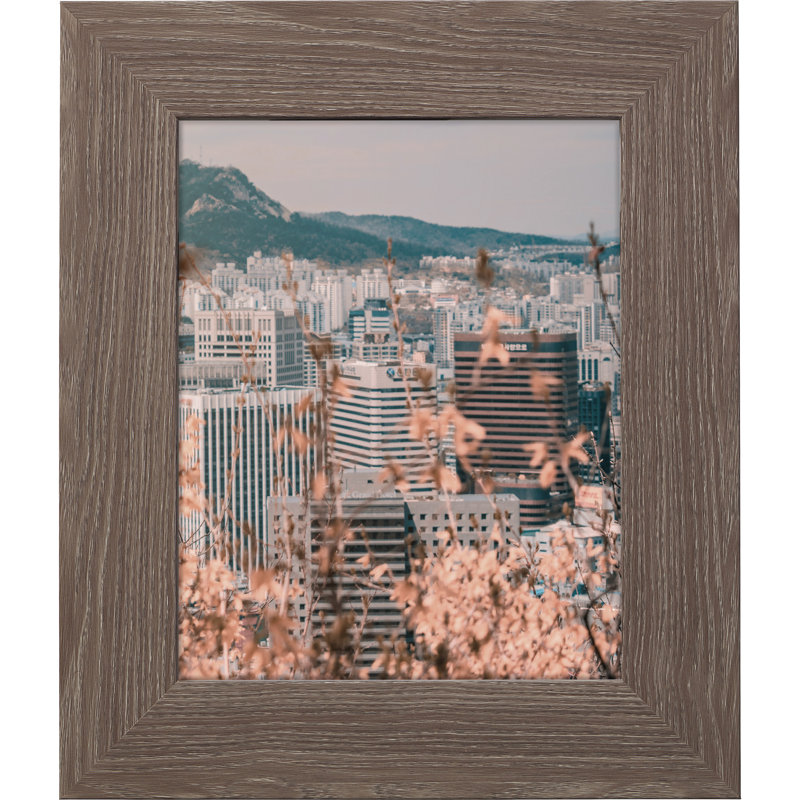 Cadre photo simple Samra, Gris champêtre, L 19,25 po x H 26,75 po