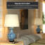 Lampe de table en porcelaine 24,5 "