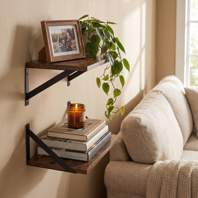 2 Piece Floating Shelf