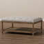 Repose-pieds avec rangement Abrams Hysley